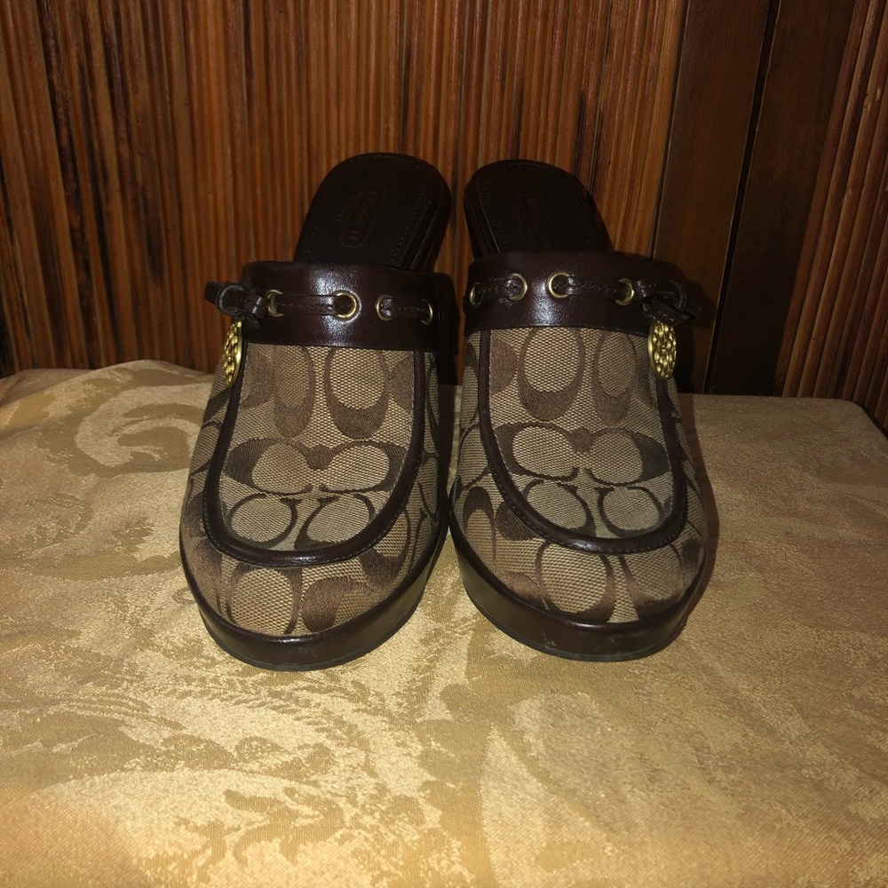 Coach brown mules - Picture 5 of 5